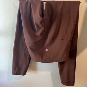 Lululemon Align Leggings, mocha/java color, size 4